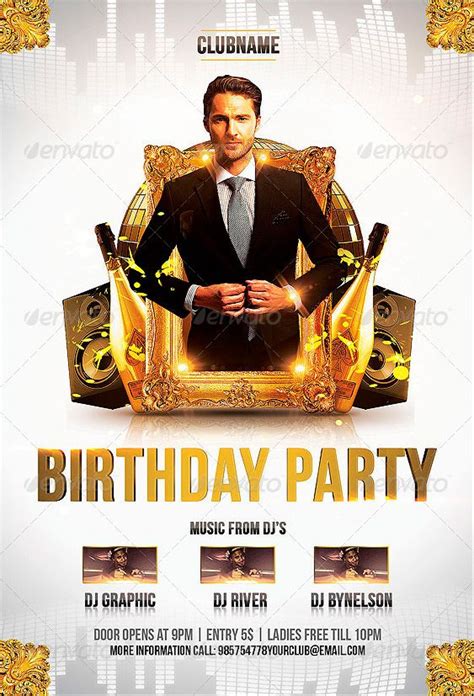 10 Birthday Party Flyer Templates To Inspire Your Design