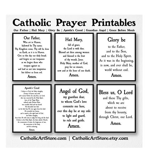 10 Catholic Prayer Card Templates To Inspire Devotion