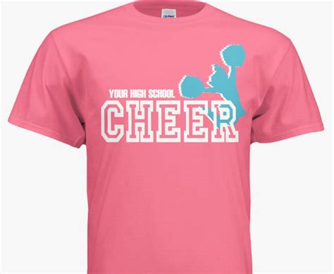 10 Cheerleading T Shirt Designs Templates To Try