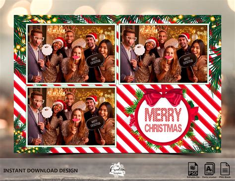 10 Christmas Photo Booth Templates Youll Love