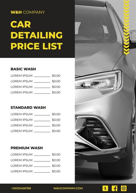 10 Essential Car Detailing Services With Price List