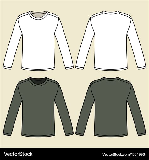 10 Essential Elements Of Long Sleeve Shirt Design Template