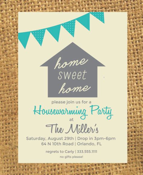 10 Essential House Warming Invite Templates