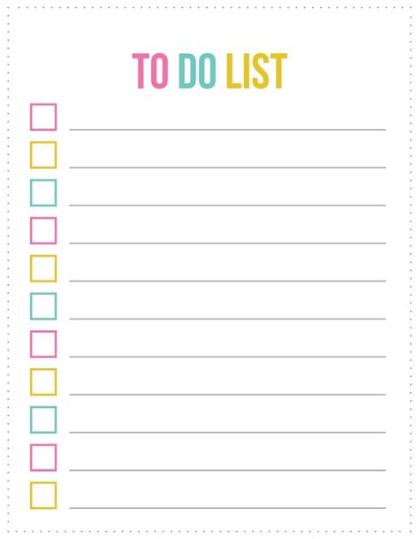 10 Essential Items For Your Kawaii Cute Checklist Template