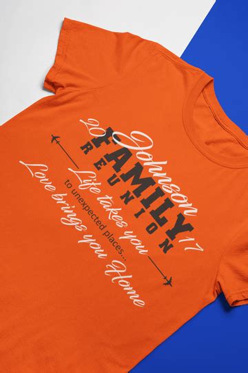 10 Family Reunion Shirt Templates Youll Love