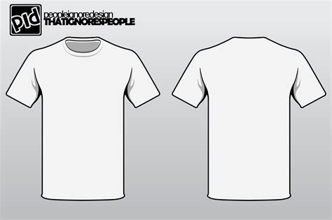 10 Free Blank T Shirt Templates For Photoshop