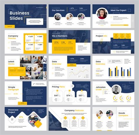 10 Free Business Presentation Ppt Templates