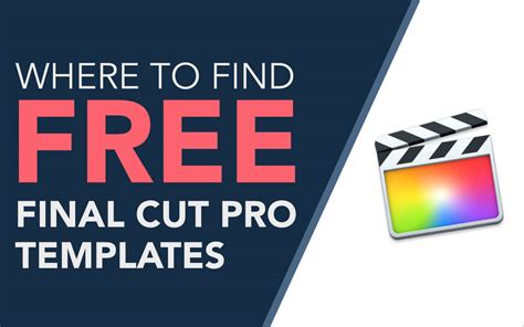 10 Free Final Cut Pro Intro Templates