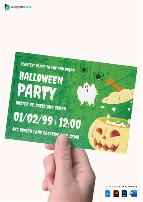 10 Free Halloween Invitation Templates To Spook Your Guests