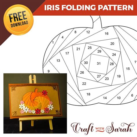 10 Free Iris Folding Templates To Try Today