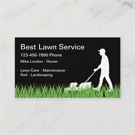 10 Free Lawn Care Business Card Templates To Try