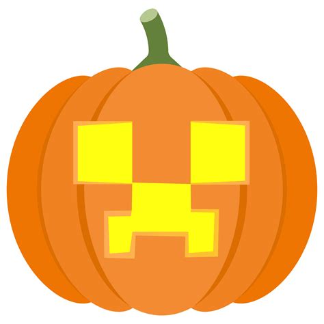 10 Free Minecraft Pumpkin Carving Templates