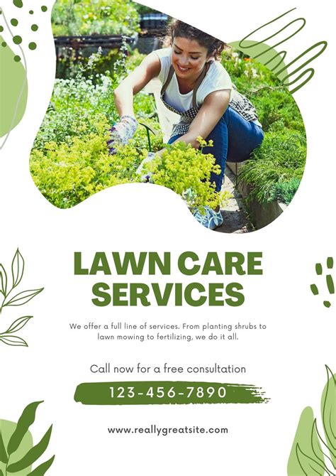 10 Landscaping Templates For Eye-Catching Flyers