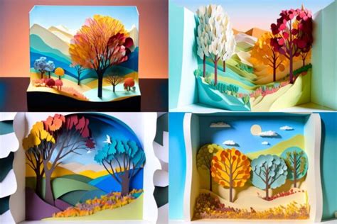 10 Layered Paper Art Templates To Inspire Your Creativity