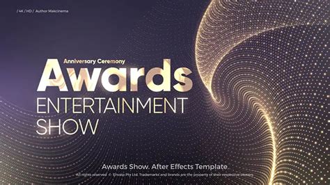 10 Stunning Awards Show After Effects Templates