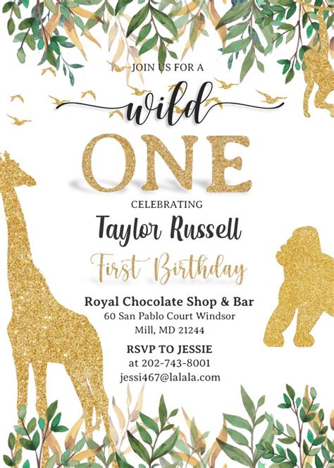 10 Wild One Invitation Templates To Inspire Your Party