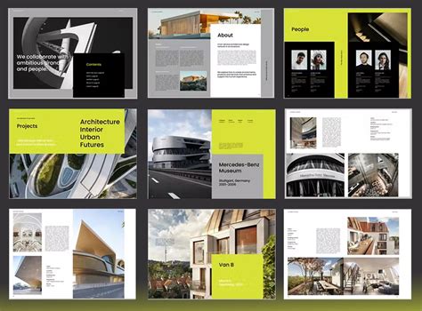 20 Architecture Portfolio Design Templates