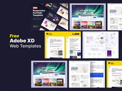 20 Free Adobe Xd Templates For Your Next Project