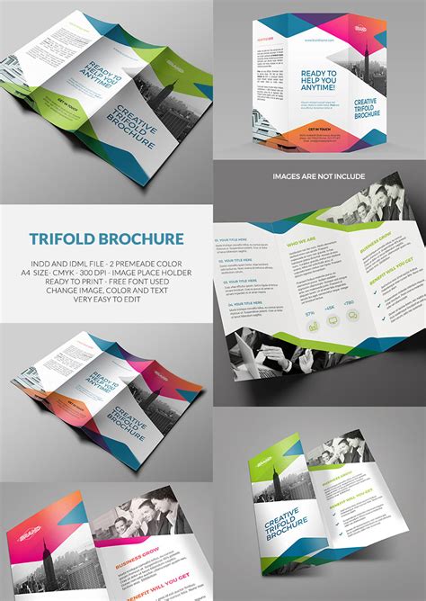 20 Free Indesign Brochure Templates