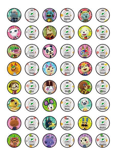 25mm Amiibo Coin Template Download And Printing Guide