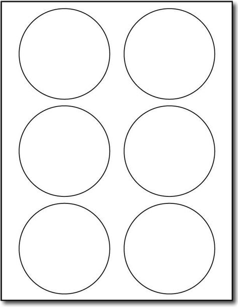 3 Circle Label Template For Organized Design