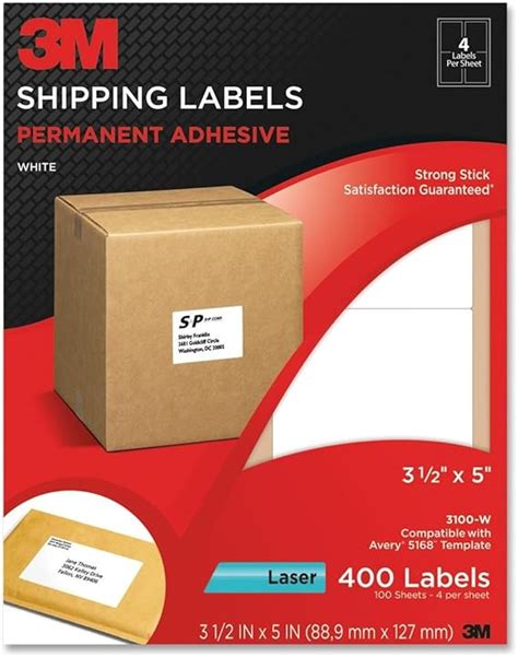 3m Shipping Label Template For Efficient Labeling