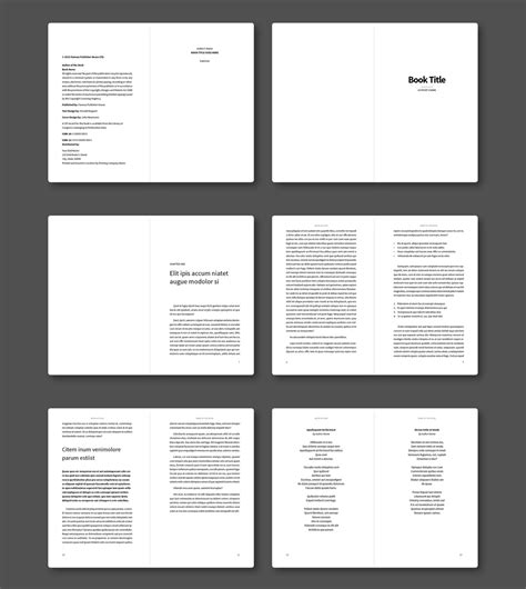 5 A4 Book Template Indesign Tips