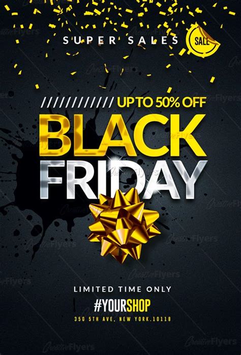 5 Black Friday Flyer Templates To Boost Sales