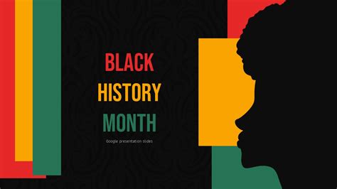 5 Black History Month Google Slides Templates