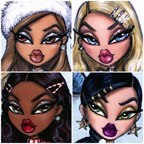 5 Bratz Doll Face Templates Revealed