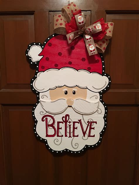 5 Christmas Door Hanger Templates Youll Love