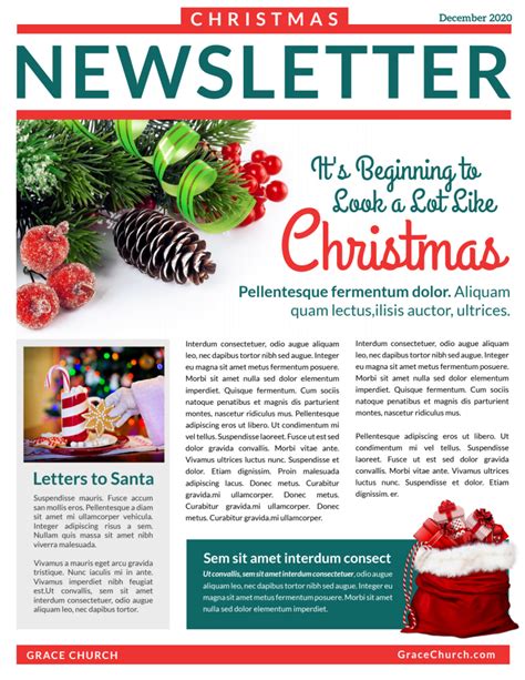 5 Christmas Letter Templates In Word