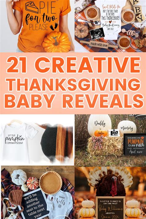 5 Creative Thanksgiving Pregnancy Announcement Ideas