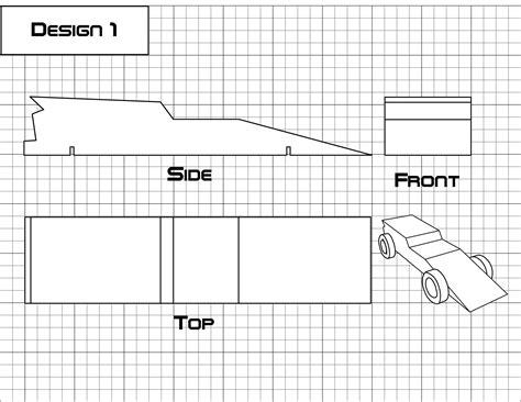 5 Easy Pinewood Derby Humvee Design Templates