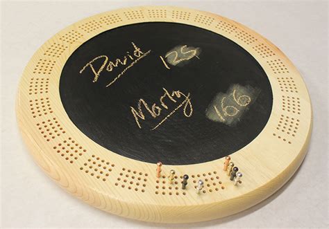 5 Easy Steps To Create A Round Cribbage Board Template