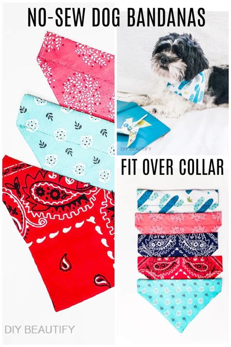 5 Easy Steps To Create Over The Collar Dog Bandana