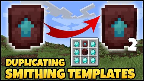 5 Easy Steps To Duplicate Smithing Templates In Minecraft