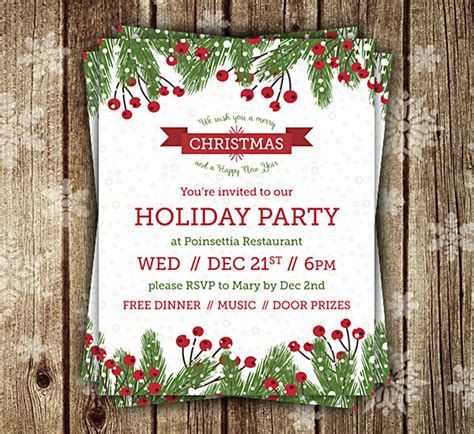 5 Easy Ways To Create Holiday Flyer Word Template