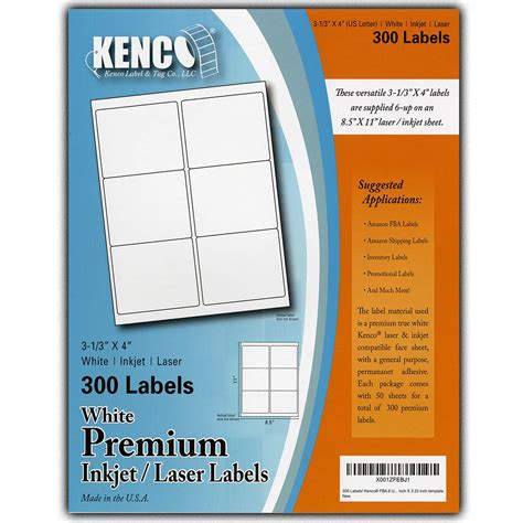 5 Easy Ways To Use Kenco Label Template 4x6