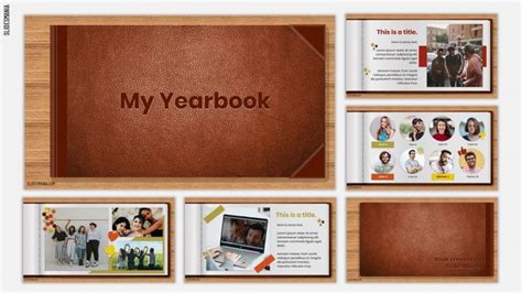 5 Easy Yearbook Google Slides Templates