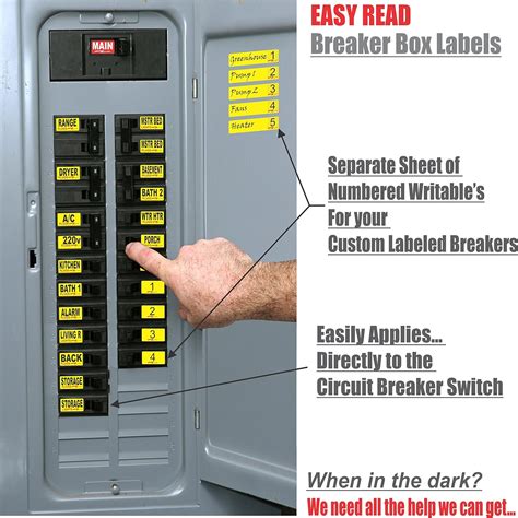 5 Essential Circuit Breaker Label Templates