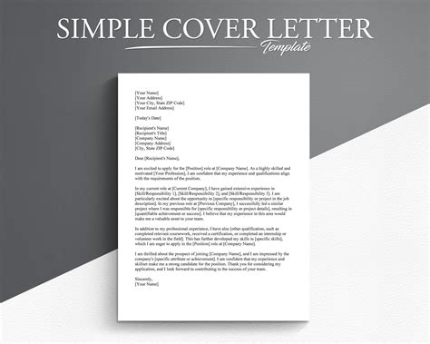 5 Essential Cover Letter Templates