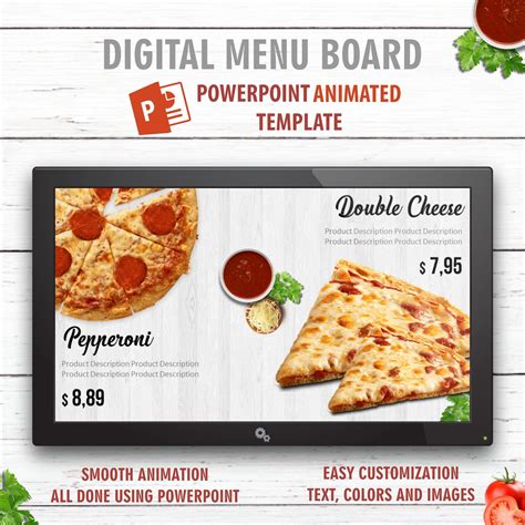 5 Essential Digital Signage Menu Templates