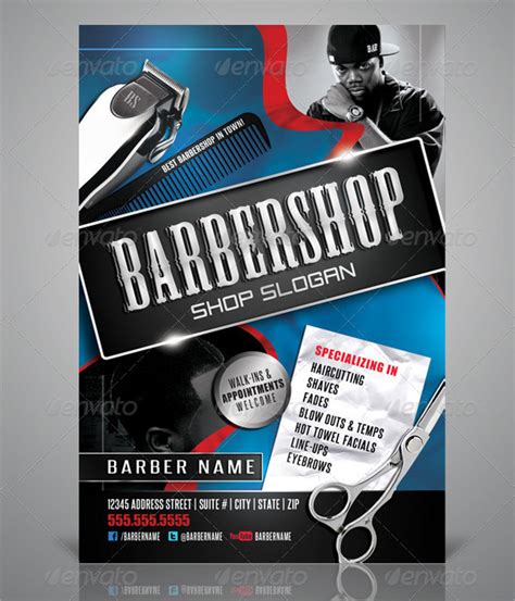 5 Essential Elements Of A Barber Shop Flyer Template