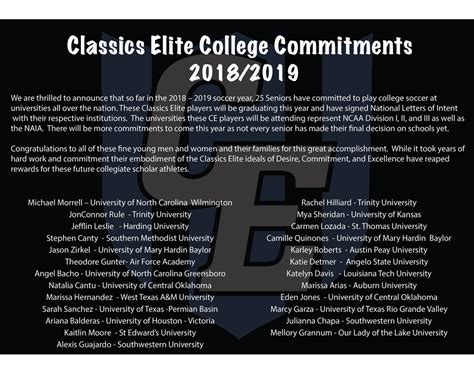 5 Essential Elements Of A College Commitment Post Template