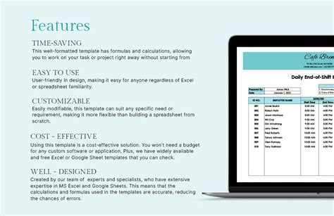 5 Essential End Of Shift Report Templates In Excel