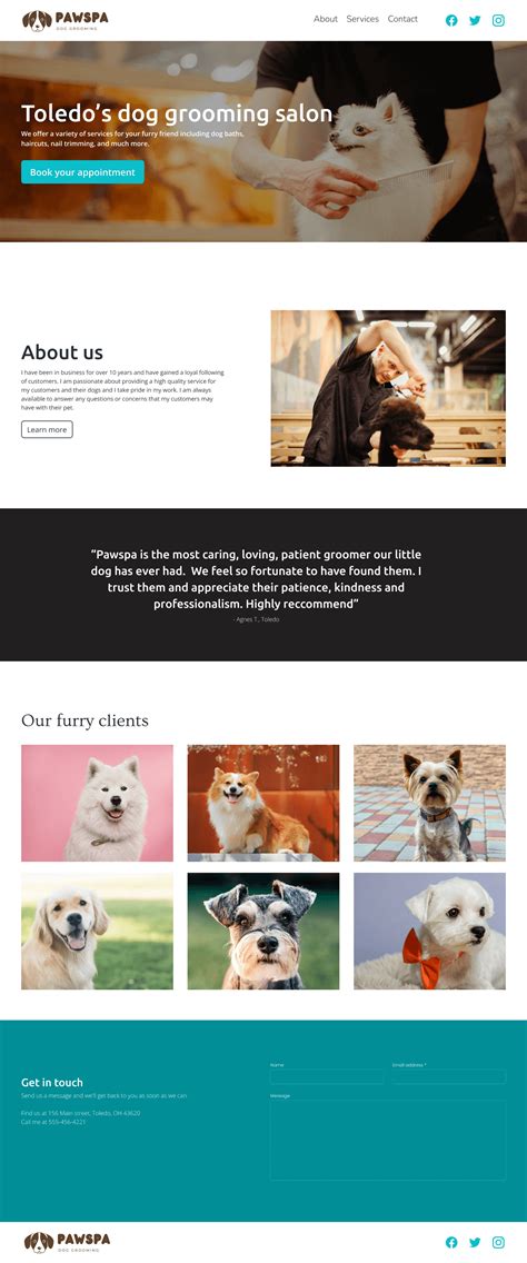 5 Essential Features Of A Pet Grooming Website Template