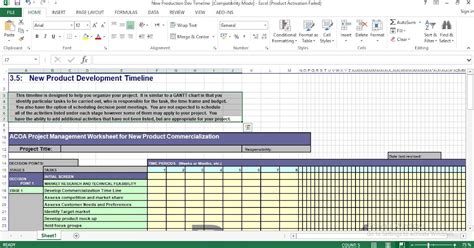 5 Essential New Product Development Templates In Excel