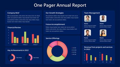 5 Essential One Pager Slide Templates