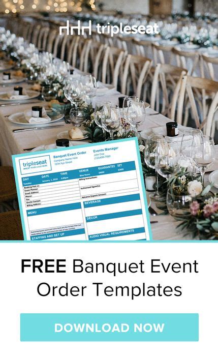 5 Essential Steps To Create A Banquet Event Order